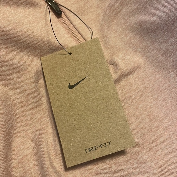 Nike 1/2 Zip Womens Dri Fit Element Running Active Top - pink - Picture 6 of 16